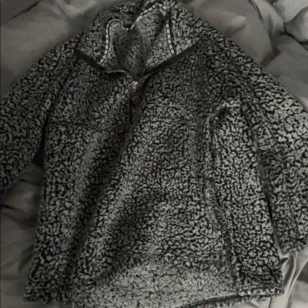 fuzzy jacket/sweater